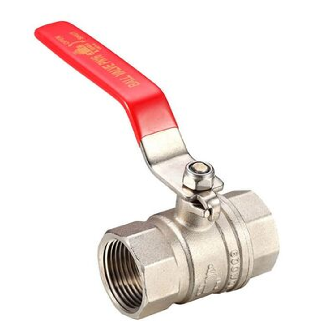 32Mm Ff General Purpose Ball Valve Red Handle
