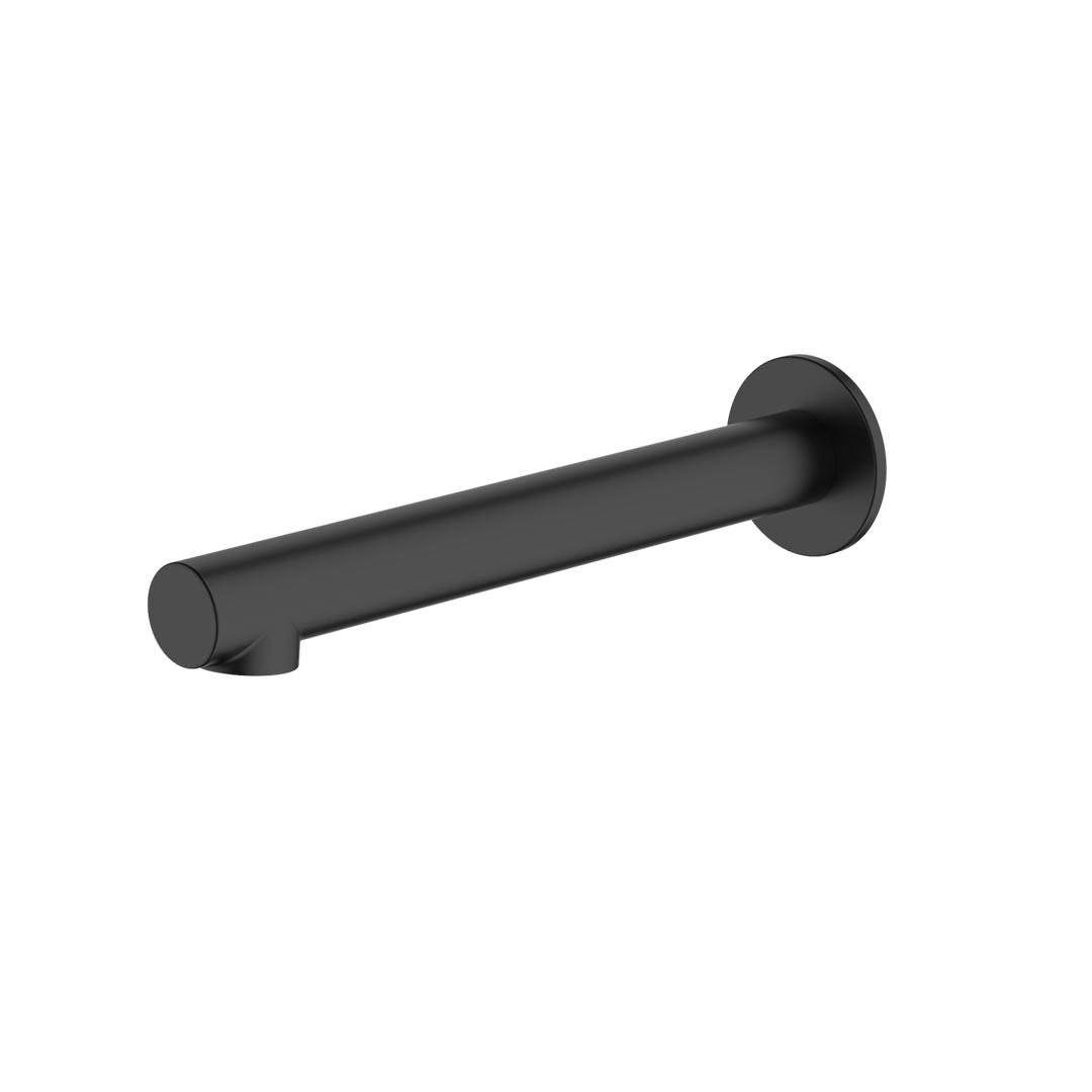 Oliveri VE108206FMB Venice Spout 200 Straight Matte Black