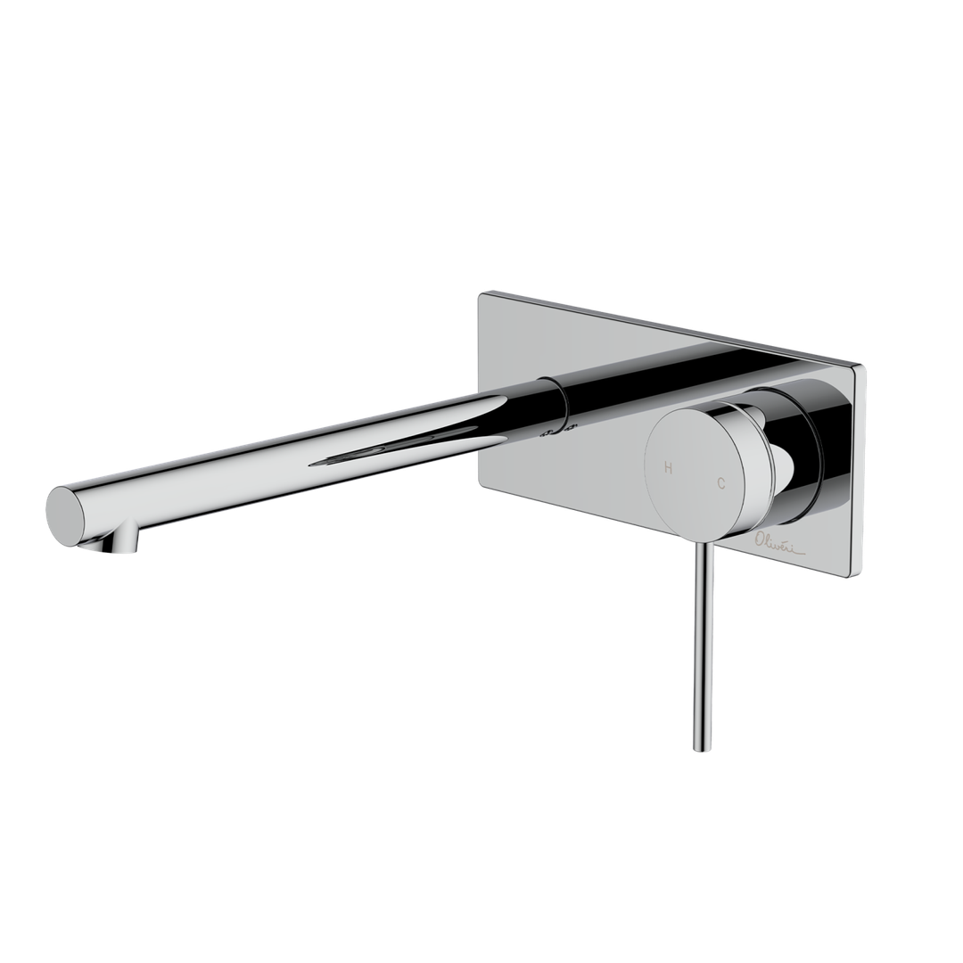 Oliveri VE108500FCR Venice Wall Mixer Set STR Chrome