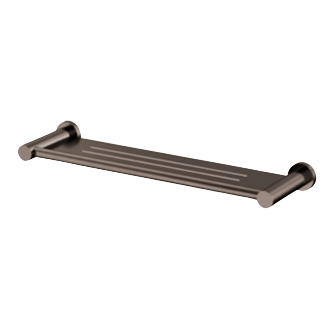 Streamline Venn Metal Shelf 40Cm Dark Bronze Pvd