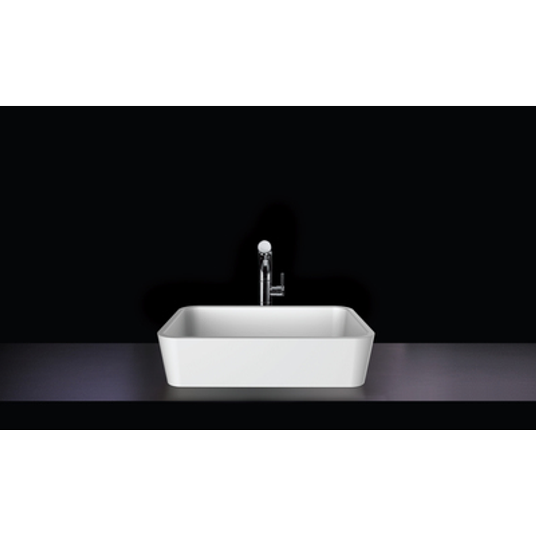 V+A EDGE 45 VESSEL BASIN QUARRYCAST WHITE