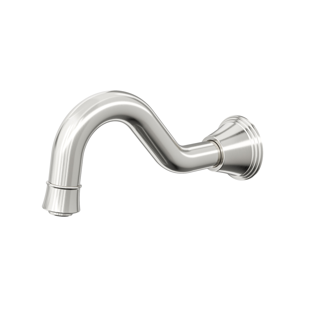 Linsol Vintage Bath Spout Only - Brushed Nickel