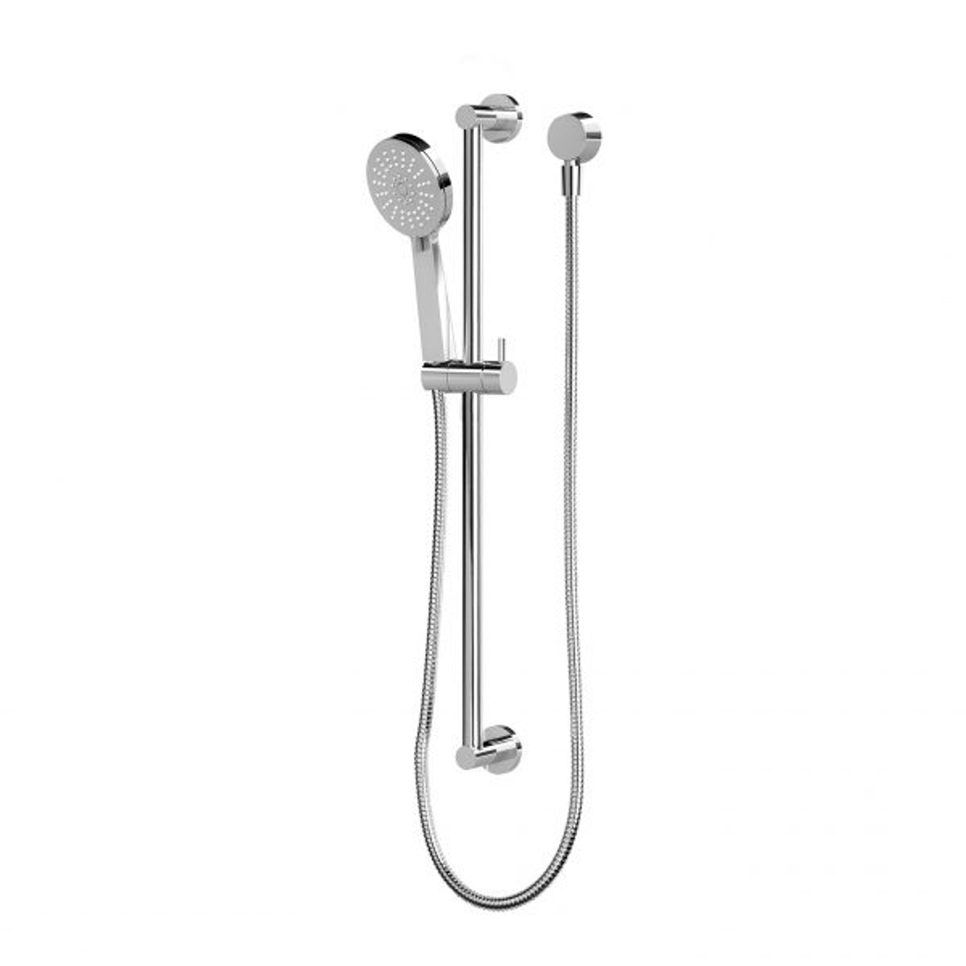 Phoenix Vivid Slimline Rail Shower - Brushed Gold