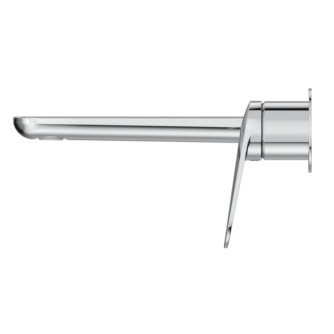 Bella Vista Lantra Wall Spout Combo Trim Kit Only Brushed Nickel