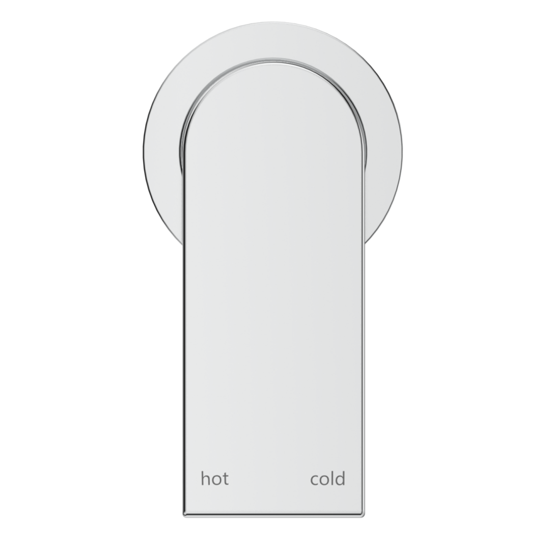Bella Vista Eleniko Shower Mixer - Round - Trim Kit - Brushed Nickel