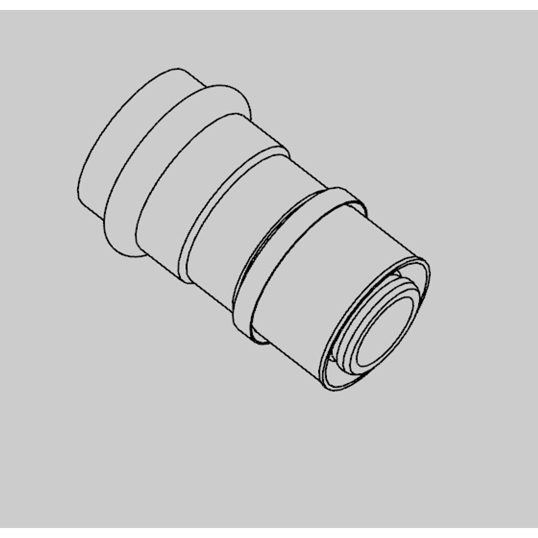 Unipex Copper Press Adaptor For Water (Unipex Crimp To Copper Press) Dn25X1"