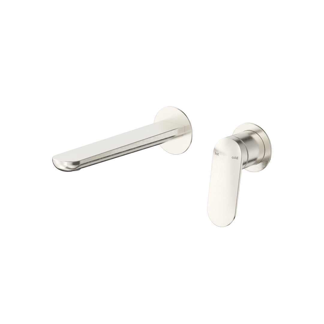 Bella Vista Lantra Wall Spout Combo Trim Kit Only Brushed Nickel
