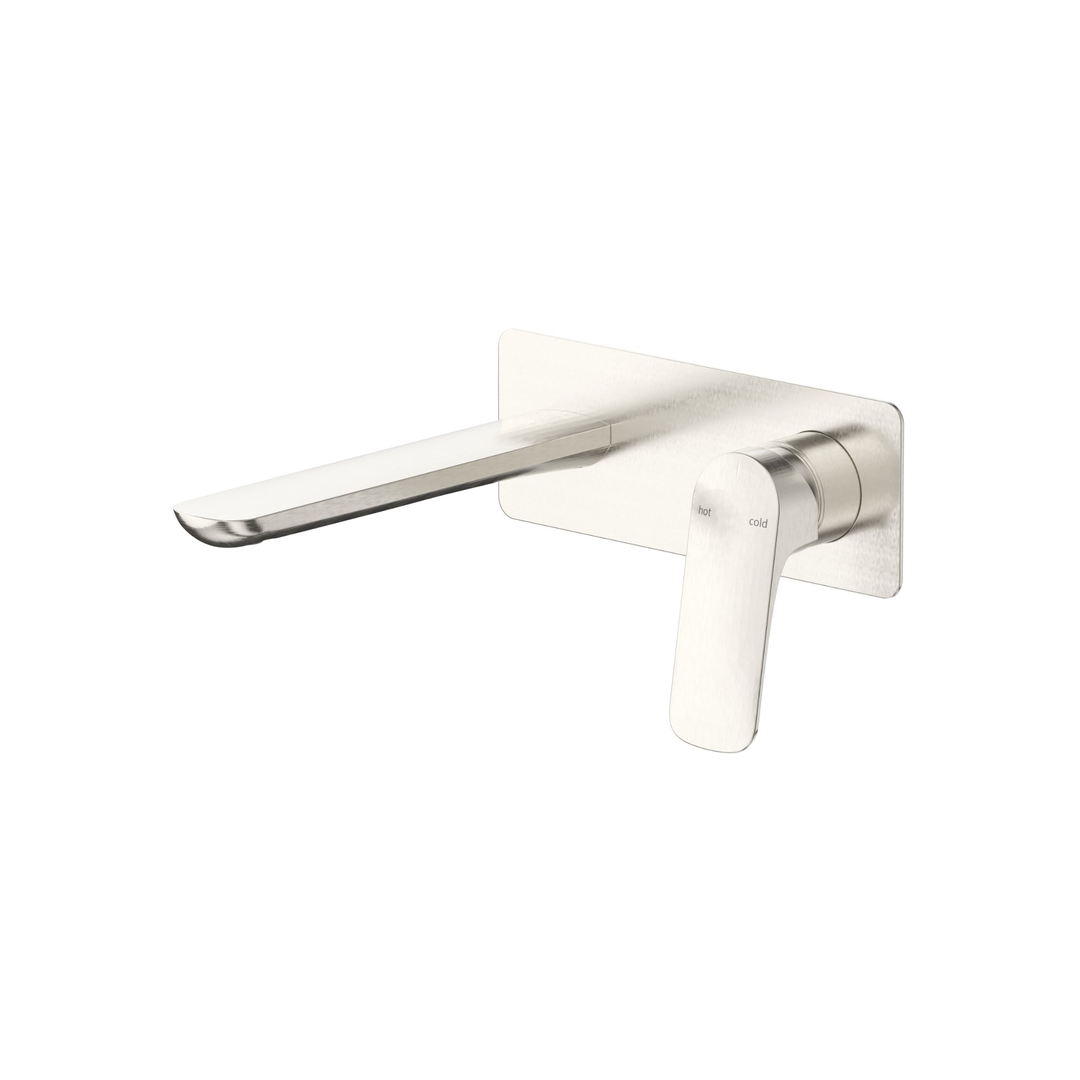 Bella Vista Kaza Wall Spout Combo 1P Trim Kit Only Brushed Nickel
