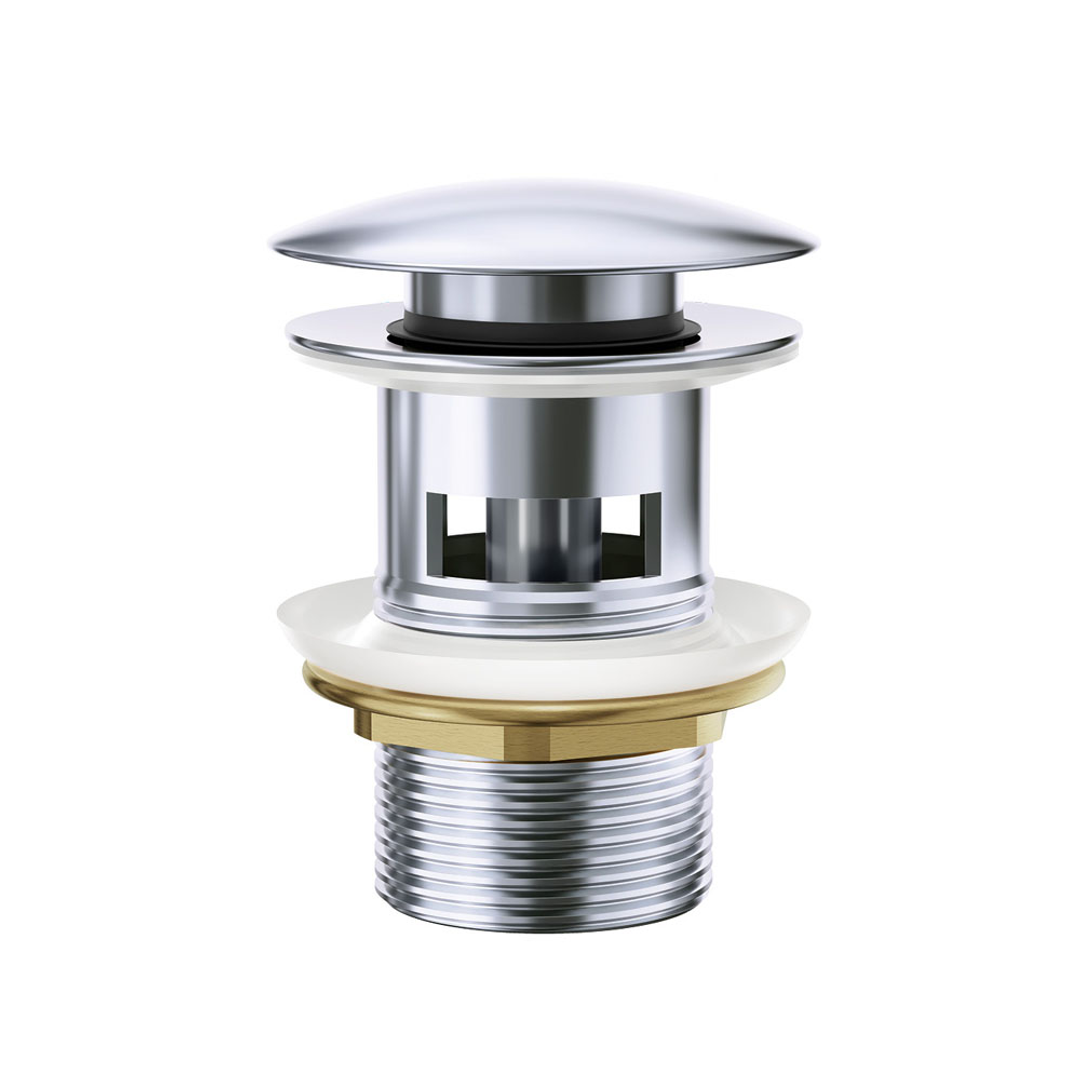 Fienza Domed Waste 32Mm With Overflow Chrome Was58
