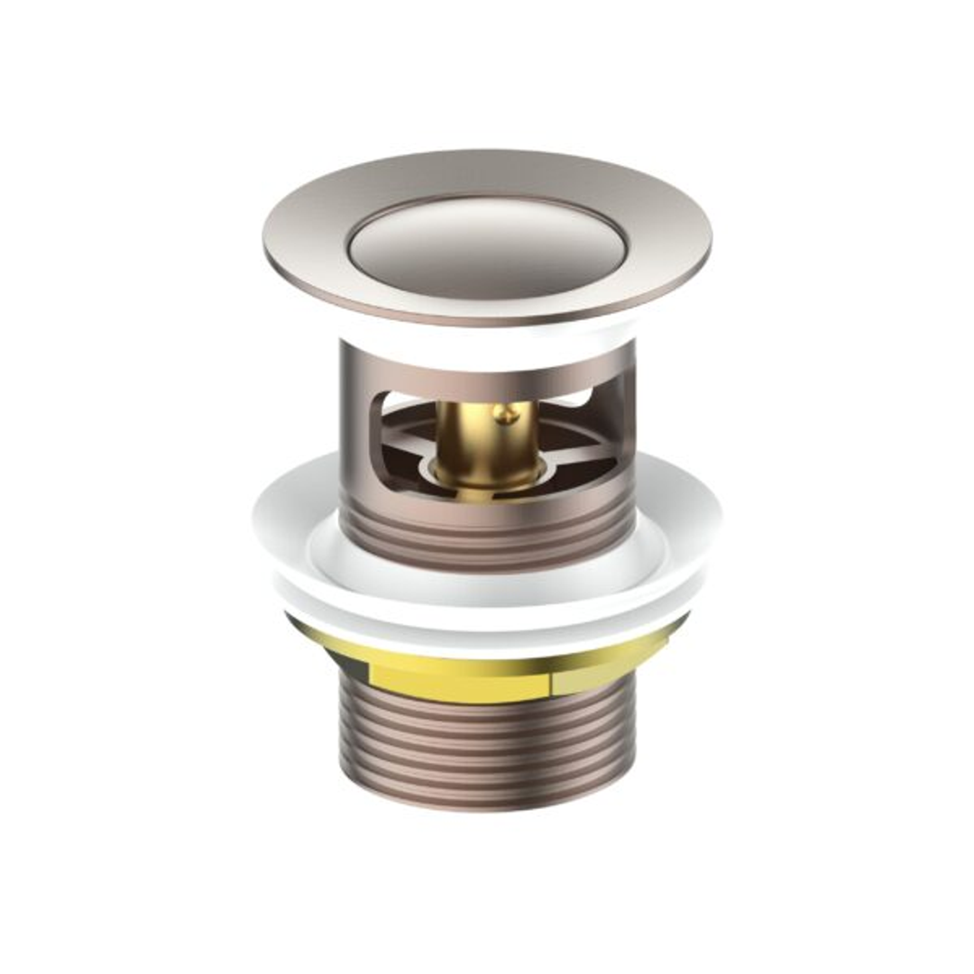 Greens Basin Waste Pop-Up W/Overflow 32mm Pvd Brushed Bronze