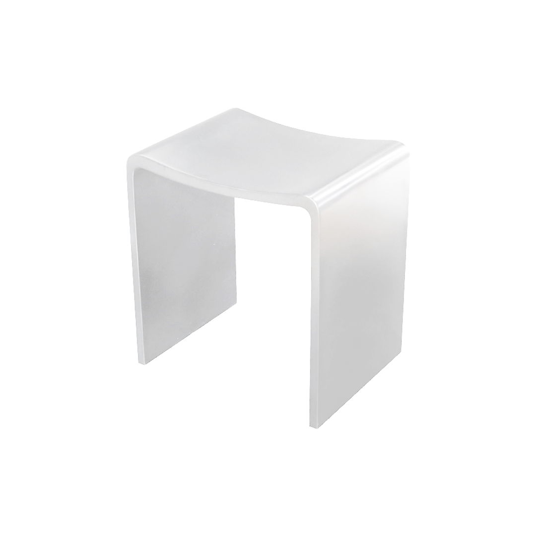 Thermogroup Willow Shower Stool 400X300Mm - White