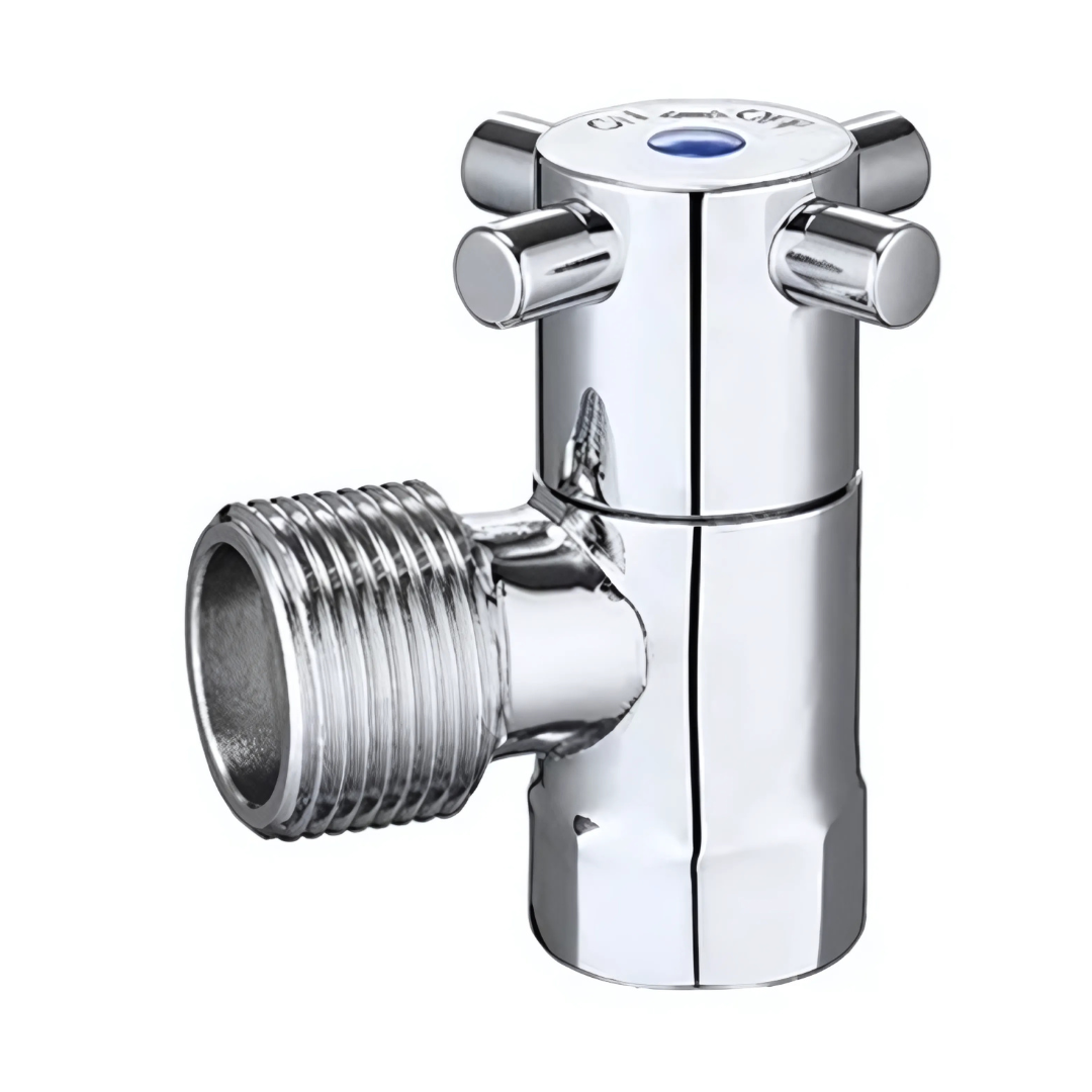 Washing Machine Stop Chrome 12mm FI x 20mm MI