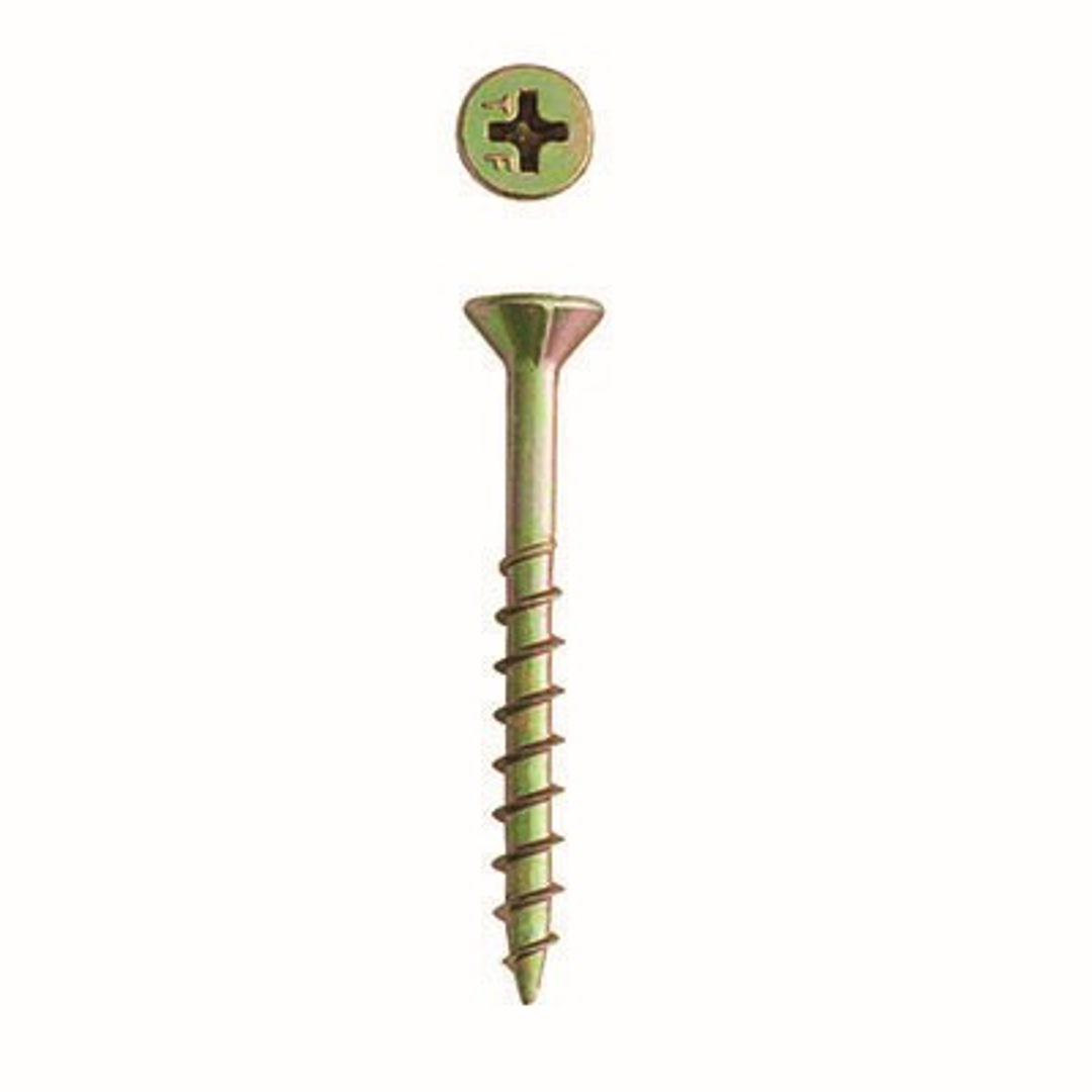 Chipboard Csk Rib Screw 8# X 25Mm (1000) Box