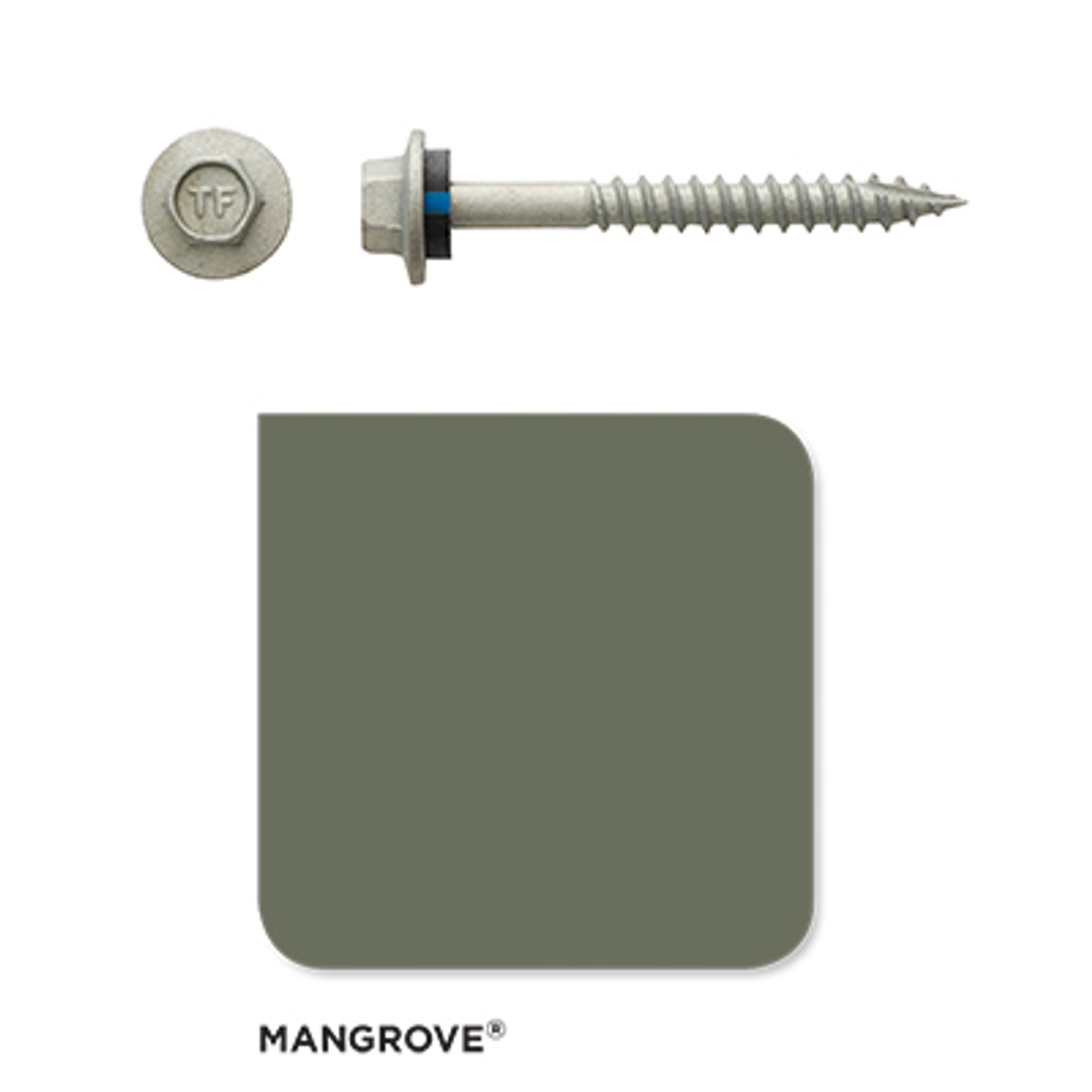 Roofing Screw Timber 12# 50mm Colorbond (100 Pack)