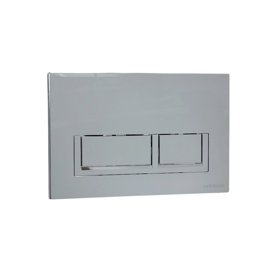 Streamline Xoni Rect Button Mechanical Flush Panel Brushed Brass