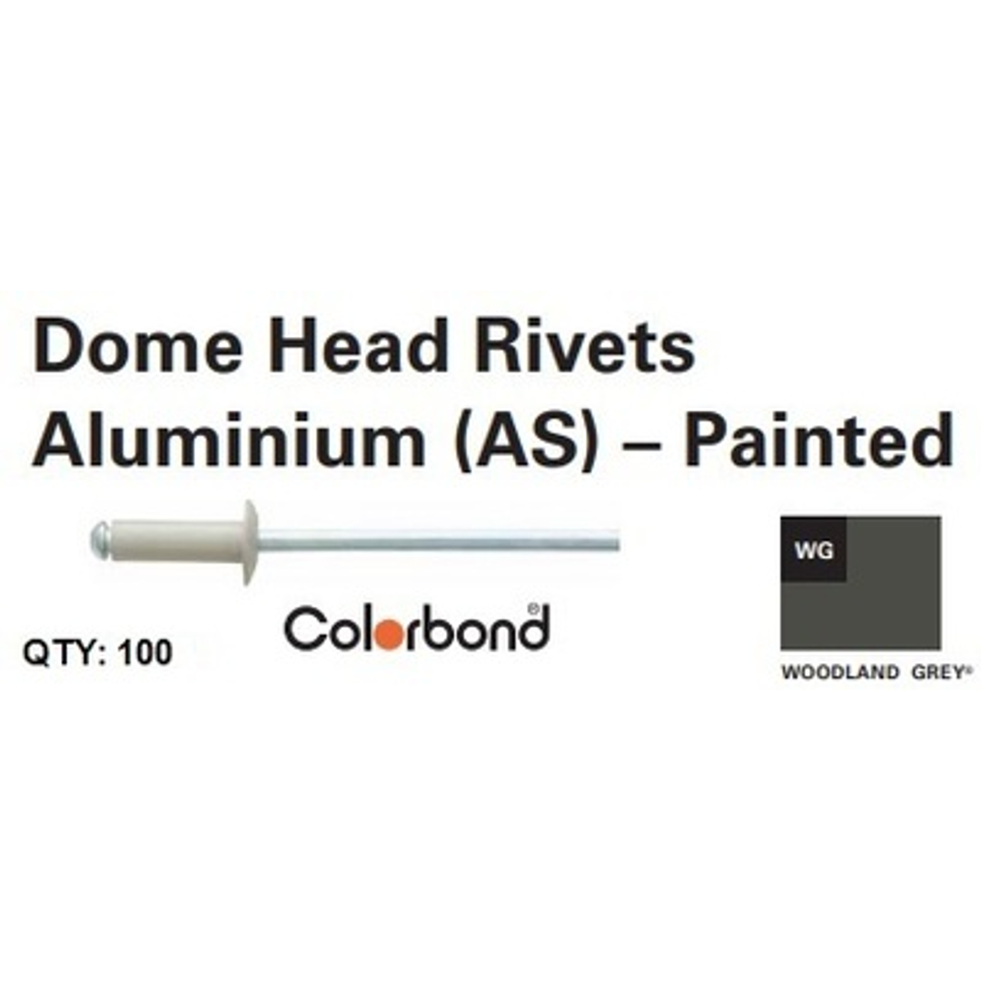 Blind Rivets 4-3 (3.2x4.8) (100 Pack) Colorbond