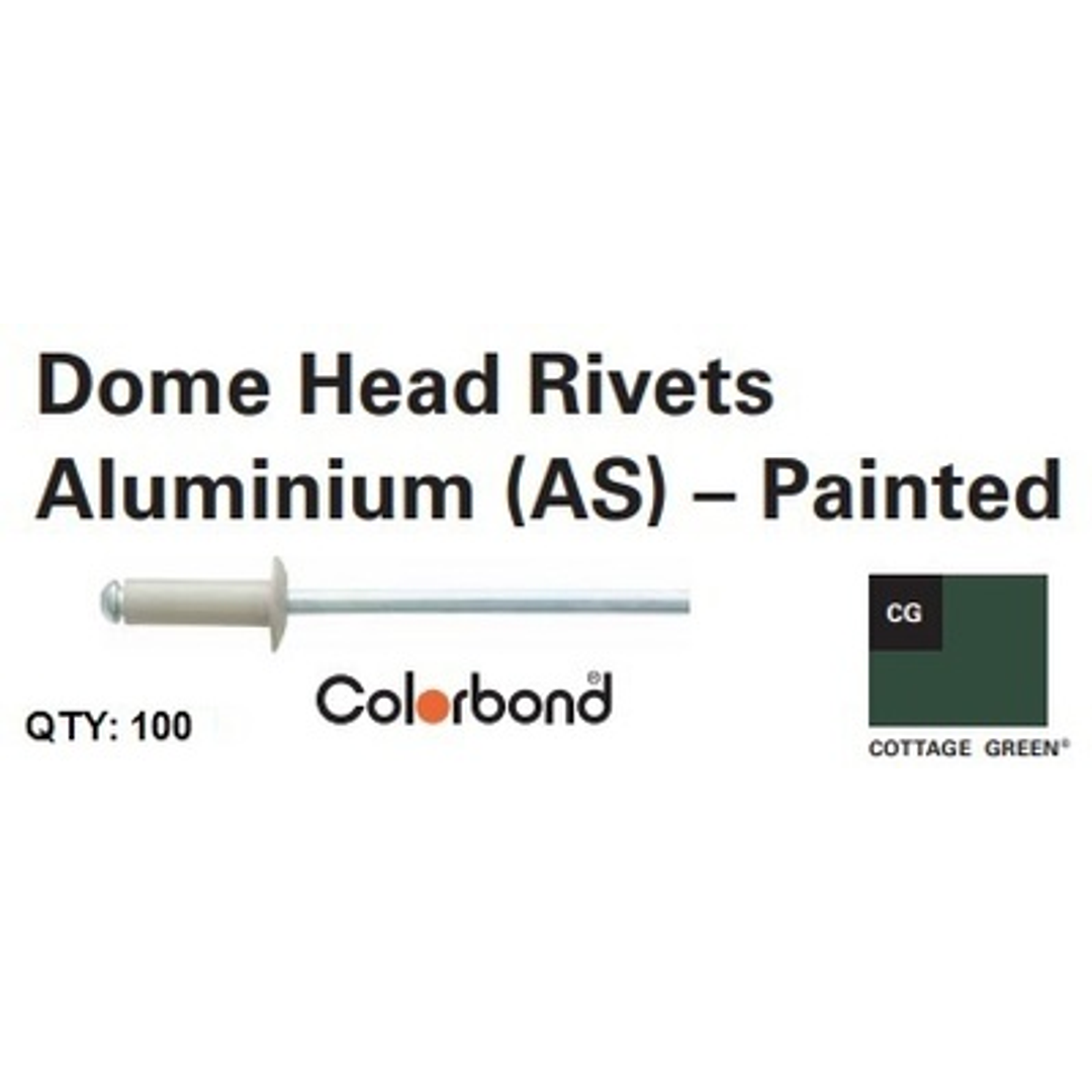 Blind Rivets 4-3 (3.2x4.8) (100 Pack) Colorbond