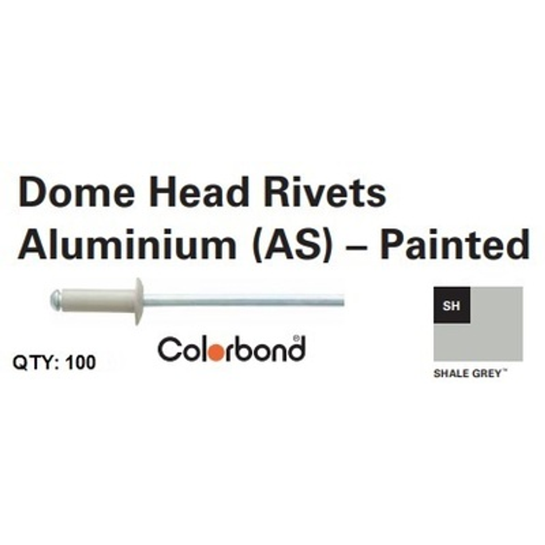 Blind Rivets 4-3 (3.2x4.8) (100 Pack) Colorbond