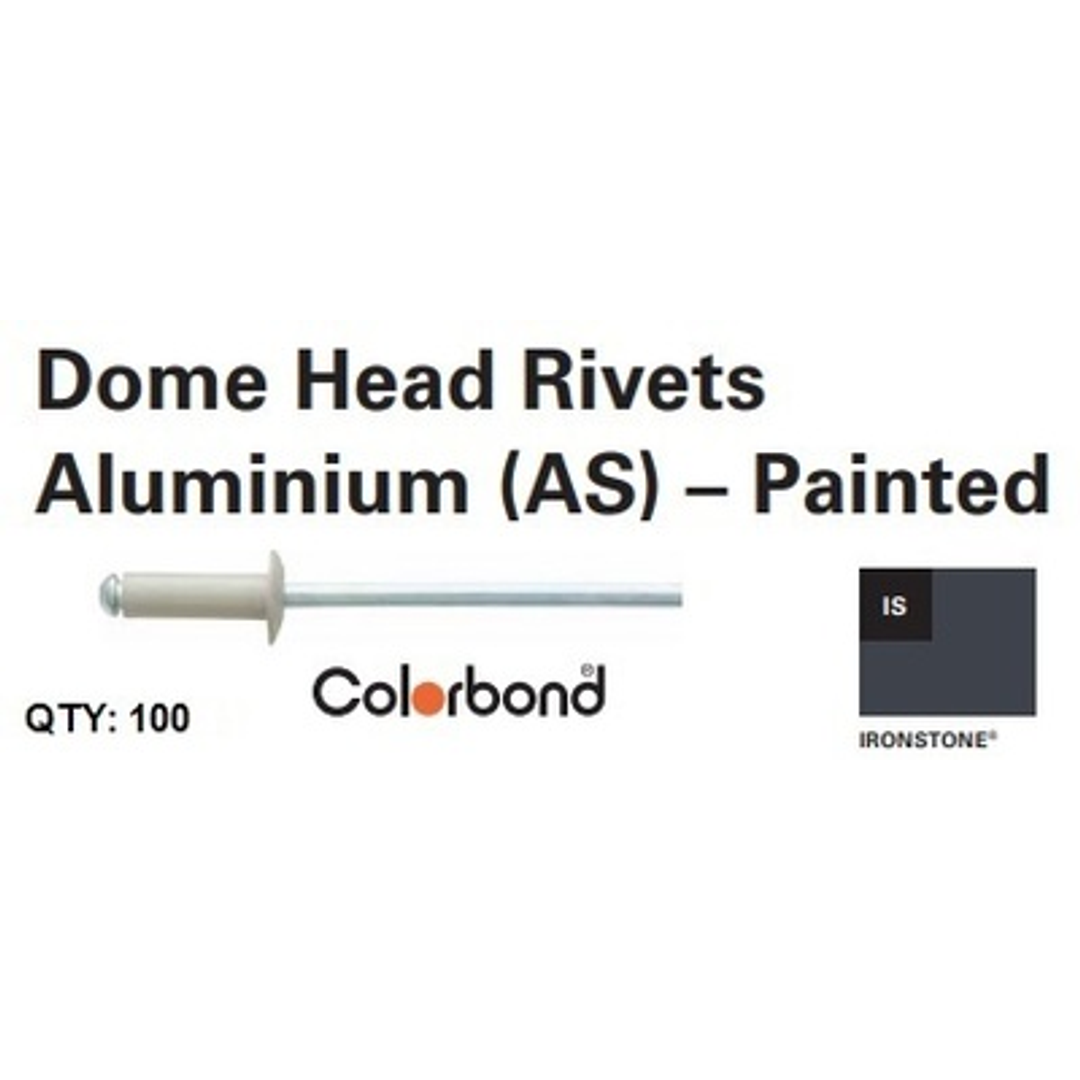 Blind Rivets 4-3 (3.2x4.8) (100 Pack) Colorbond