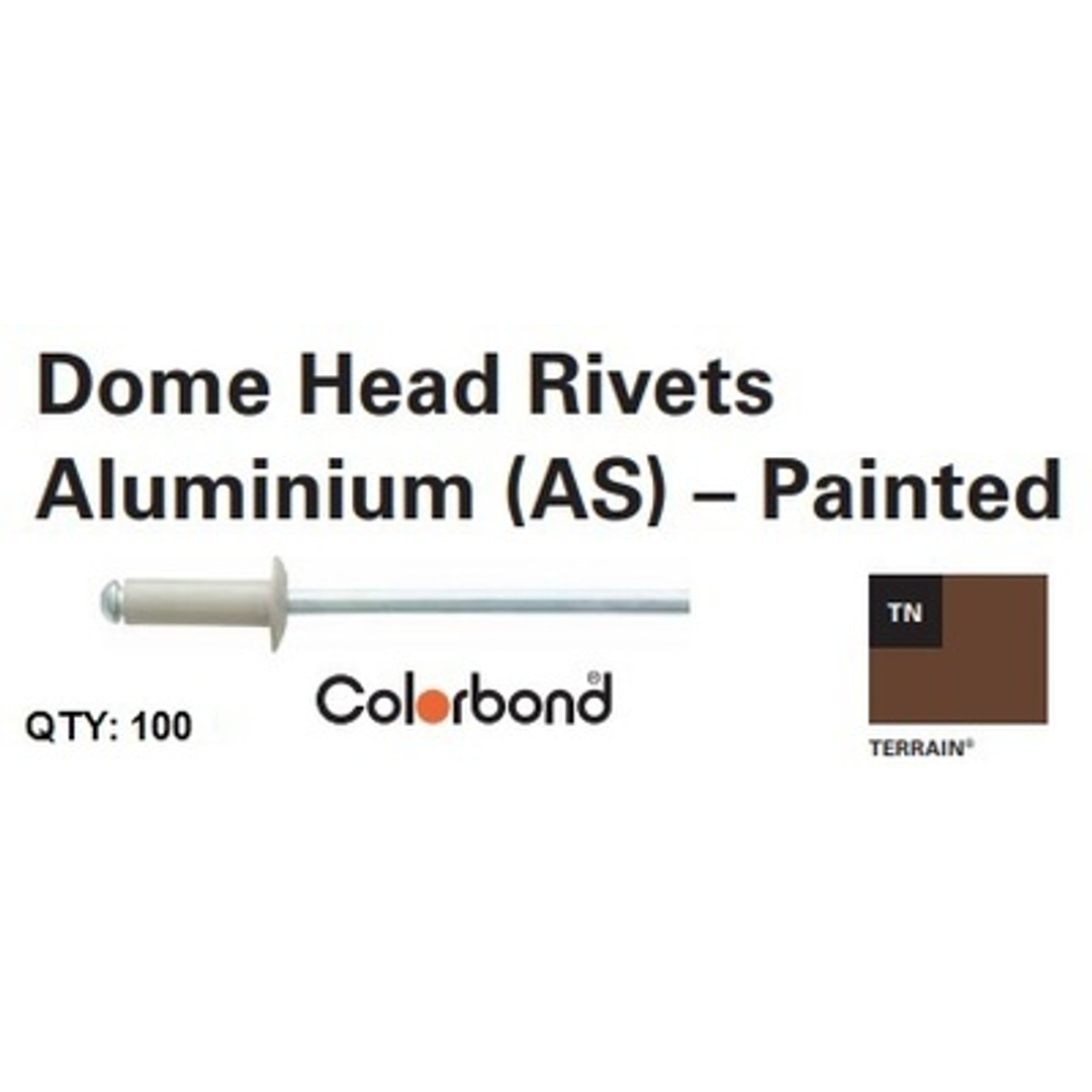 Blind Rivets 4-3 (3.2x4.8) (100 Pack) Colorbond