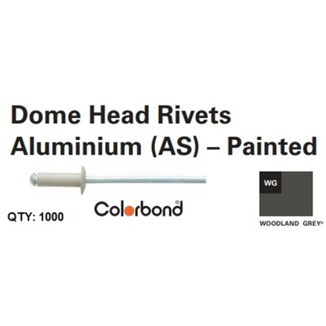 Blind Rivets 4-3 (3.2x4.8) (1000 Pack) Colorbond