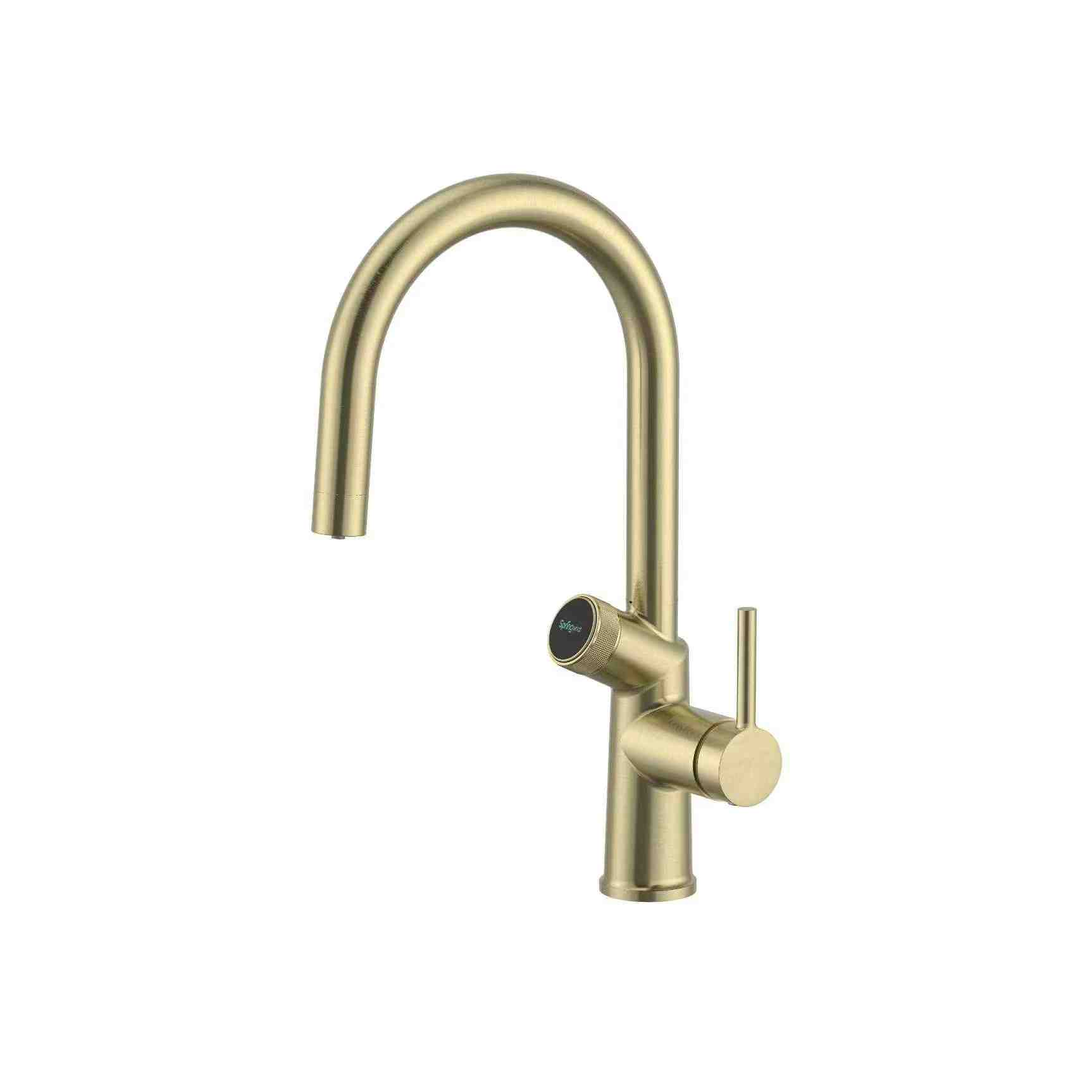 Zumi Springwhat 6 In 1 Blue And Red Tap Brushed Gold