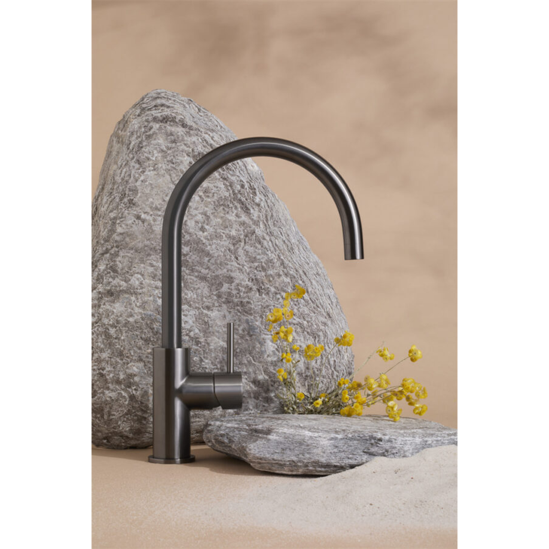 Nero Zen Stainless Steel Kitchen Mixer Graphite