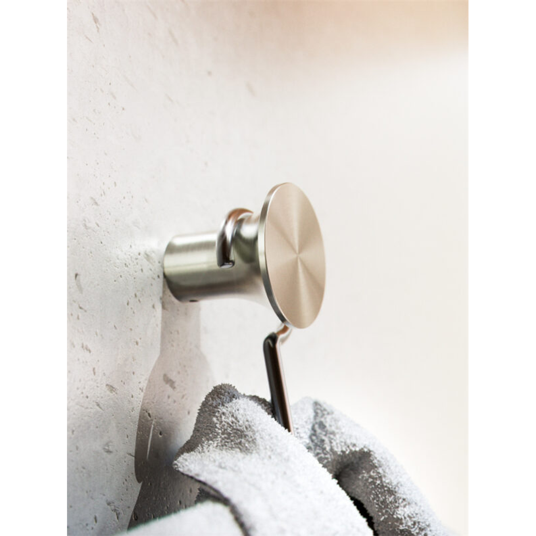 Nero Zen Stainless Steel Robe Hook Brushed Nickel