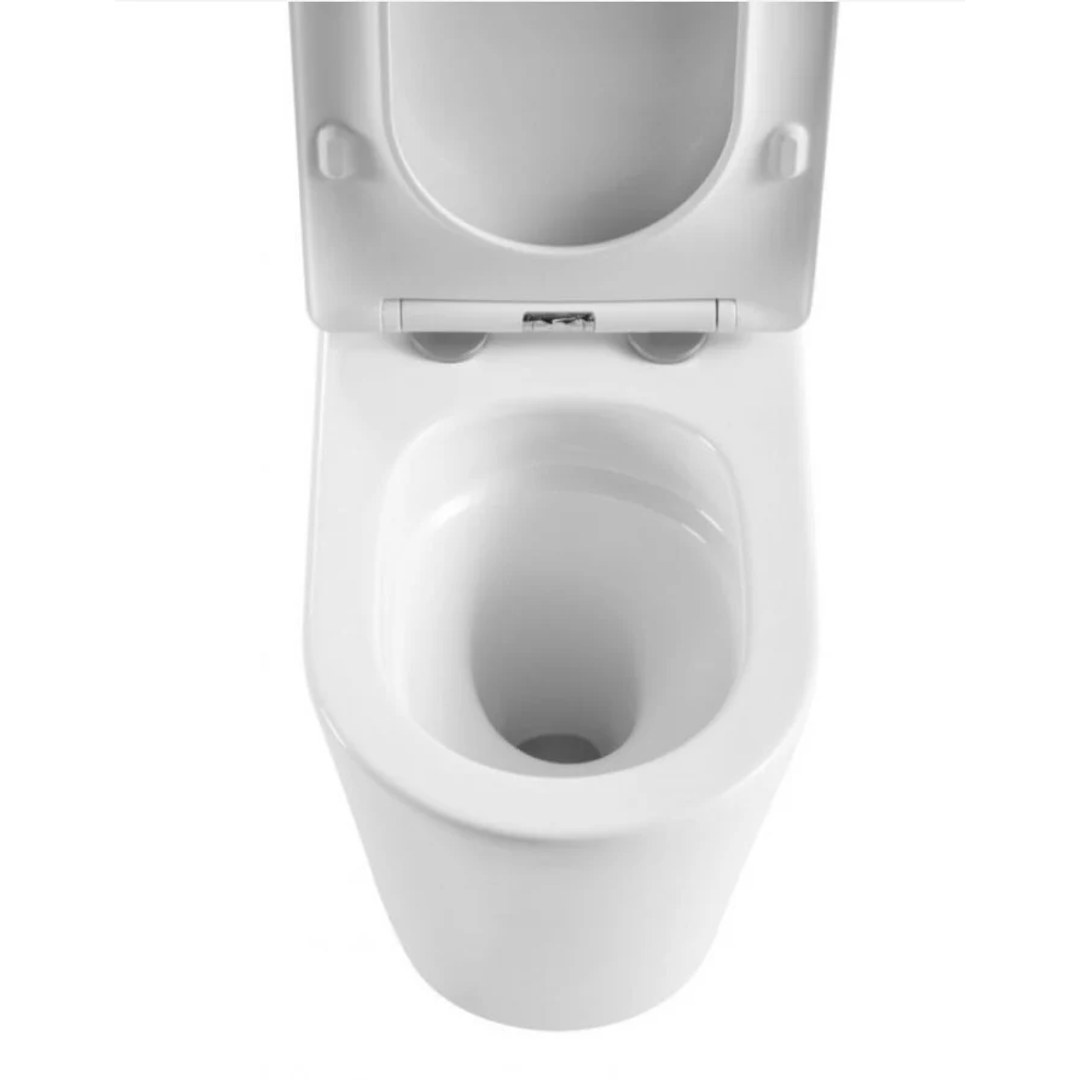 Zumi Zero Rimless Extra High Tornado Flush Toilet Suite
