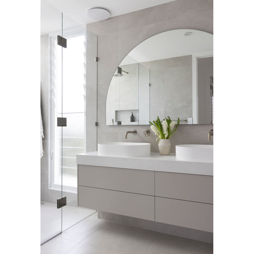 Meir Glass To Glass Shower Door Hinge Shadow