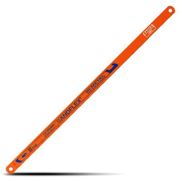 Hacksaw Blade Blue-Orange Bi-Metal Sandflex 18 Tpi