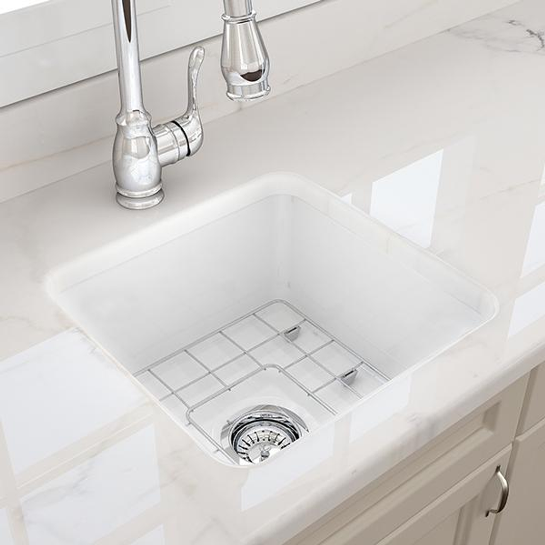 T&H Cuisine 46 X 46 Inset / Undermount Fine Fireclay Sink