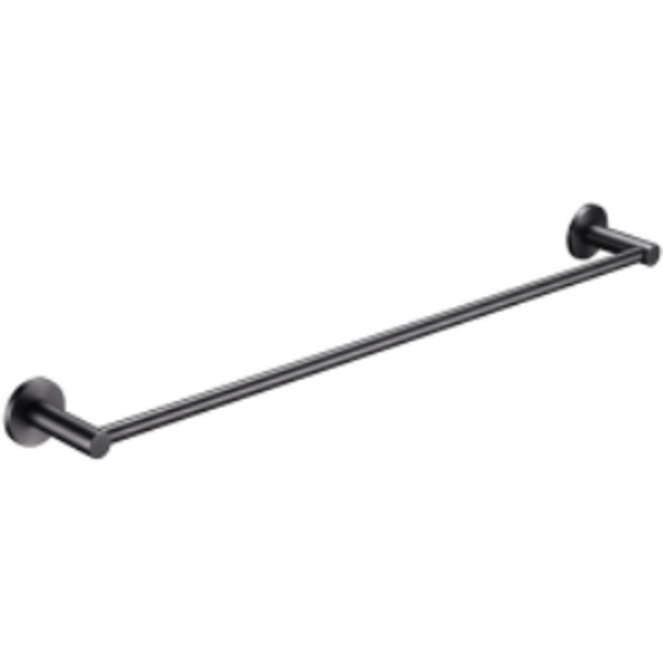 Bella Vista Mica Single Towel Bar 800mm Gun Metal
