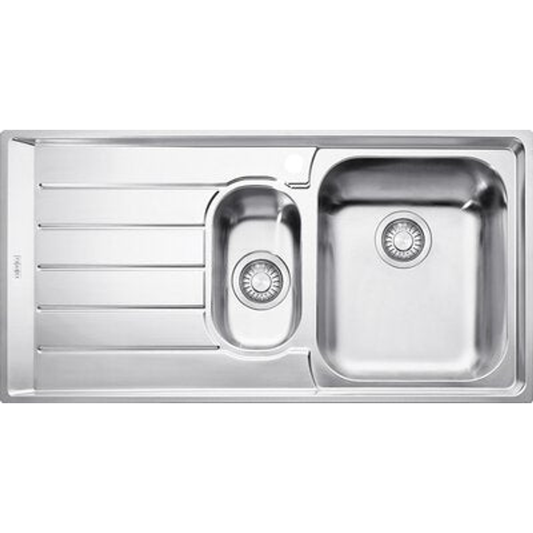 Franke Neptune 651 1000 X 510 1 1/3 Bowl S/S Sink Right Hand Drainer
