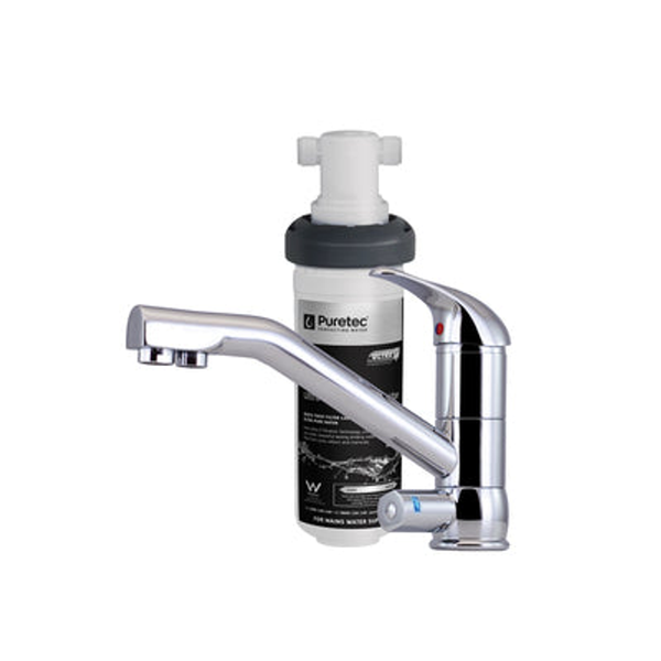 Puretec Quick Twist Ultra Z Filter With Tripla T2 Led Mixer Tap Z1-T2