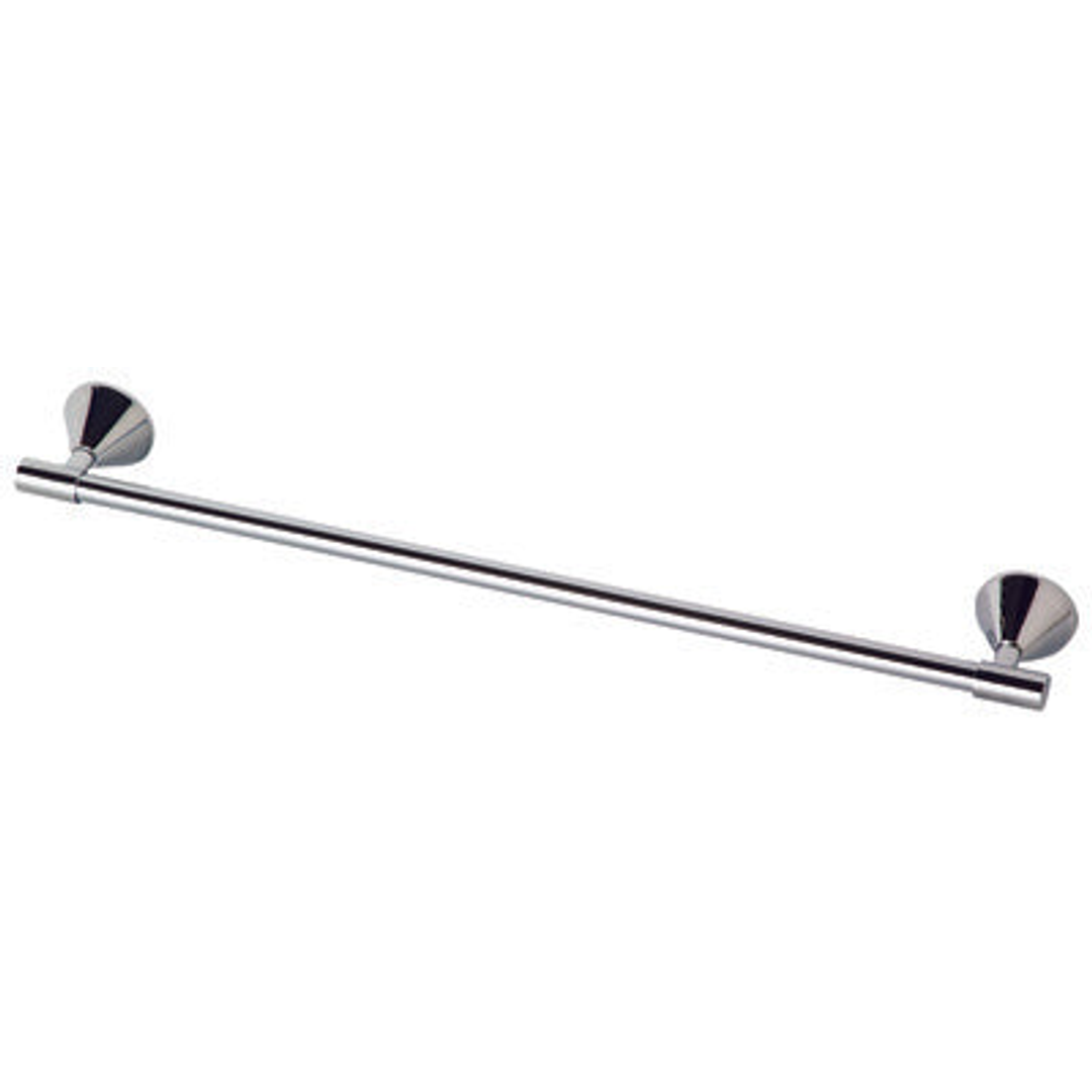 Phoenix Ivy Single Towel Rail 760mm Chrome Yv802 Chr