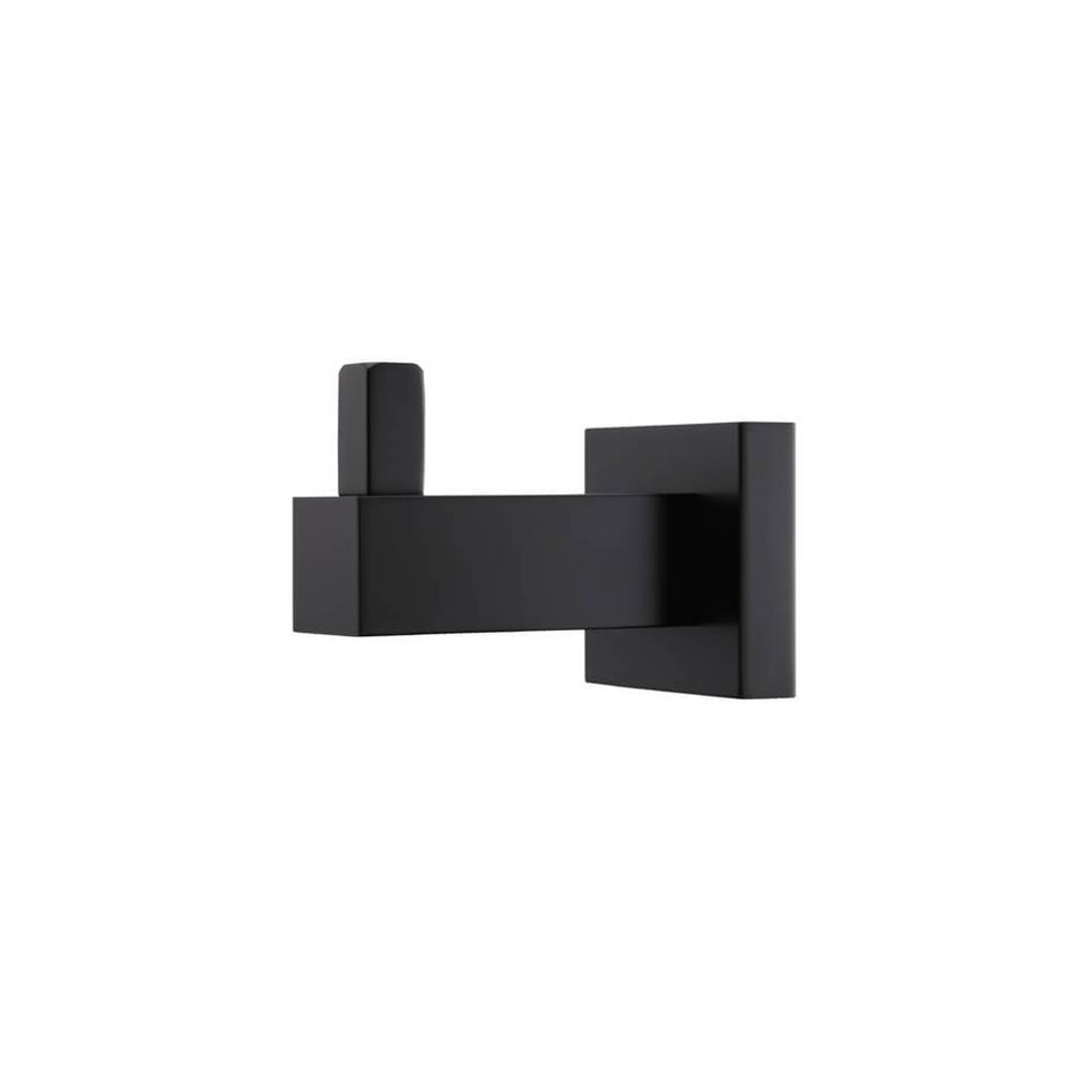 Meir Square Robe Hook Matte Black