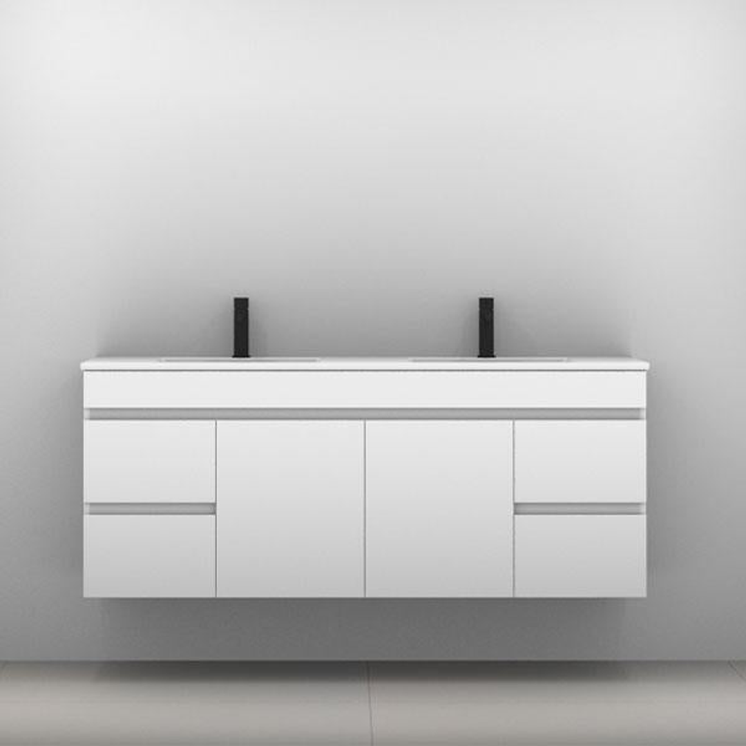 Timberline Bargo Wall Hung Vanity With Alpha Ceramic Top