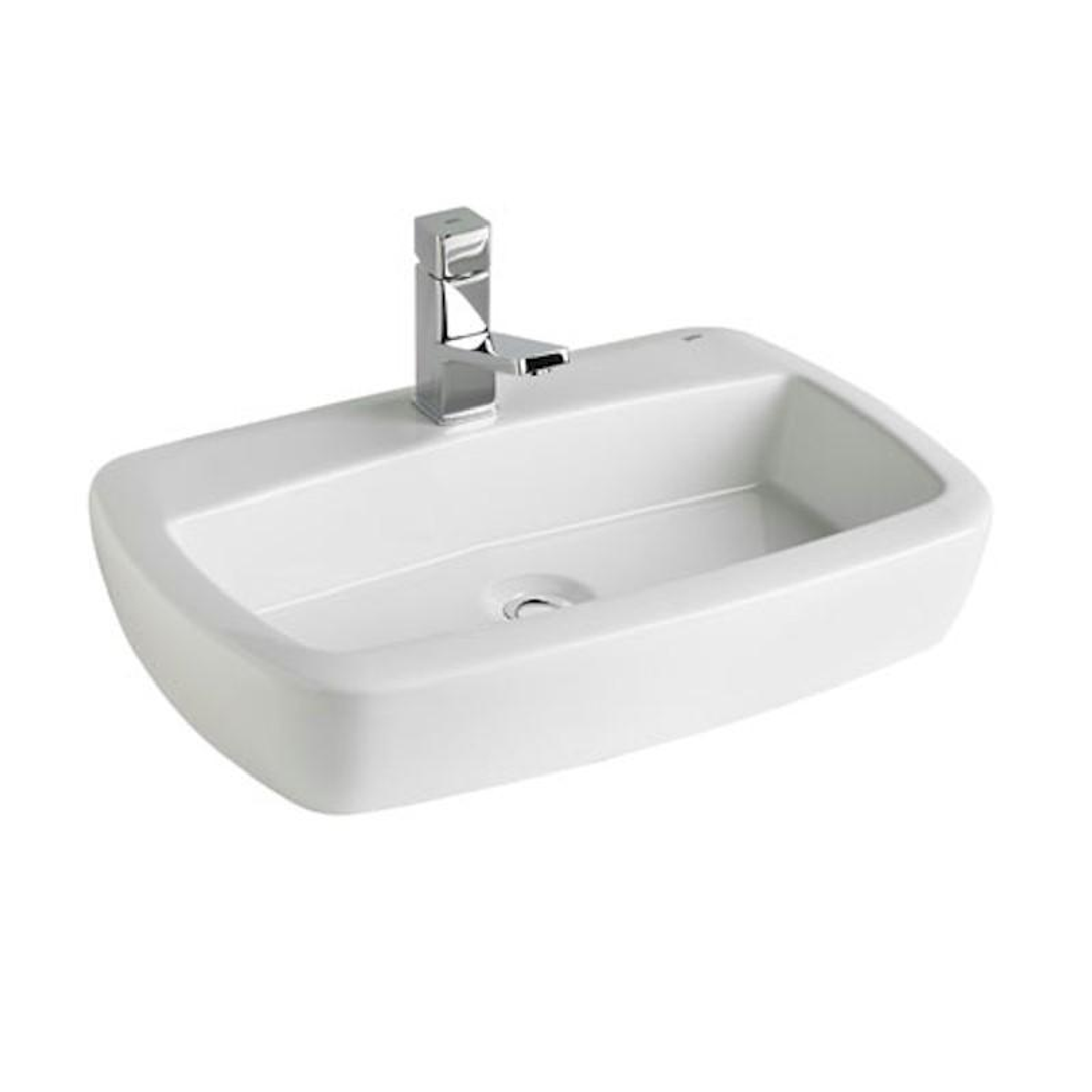 Gala Eos Above Counter Basin Inc Pop Up Waste 1 Tap Hole 34025