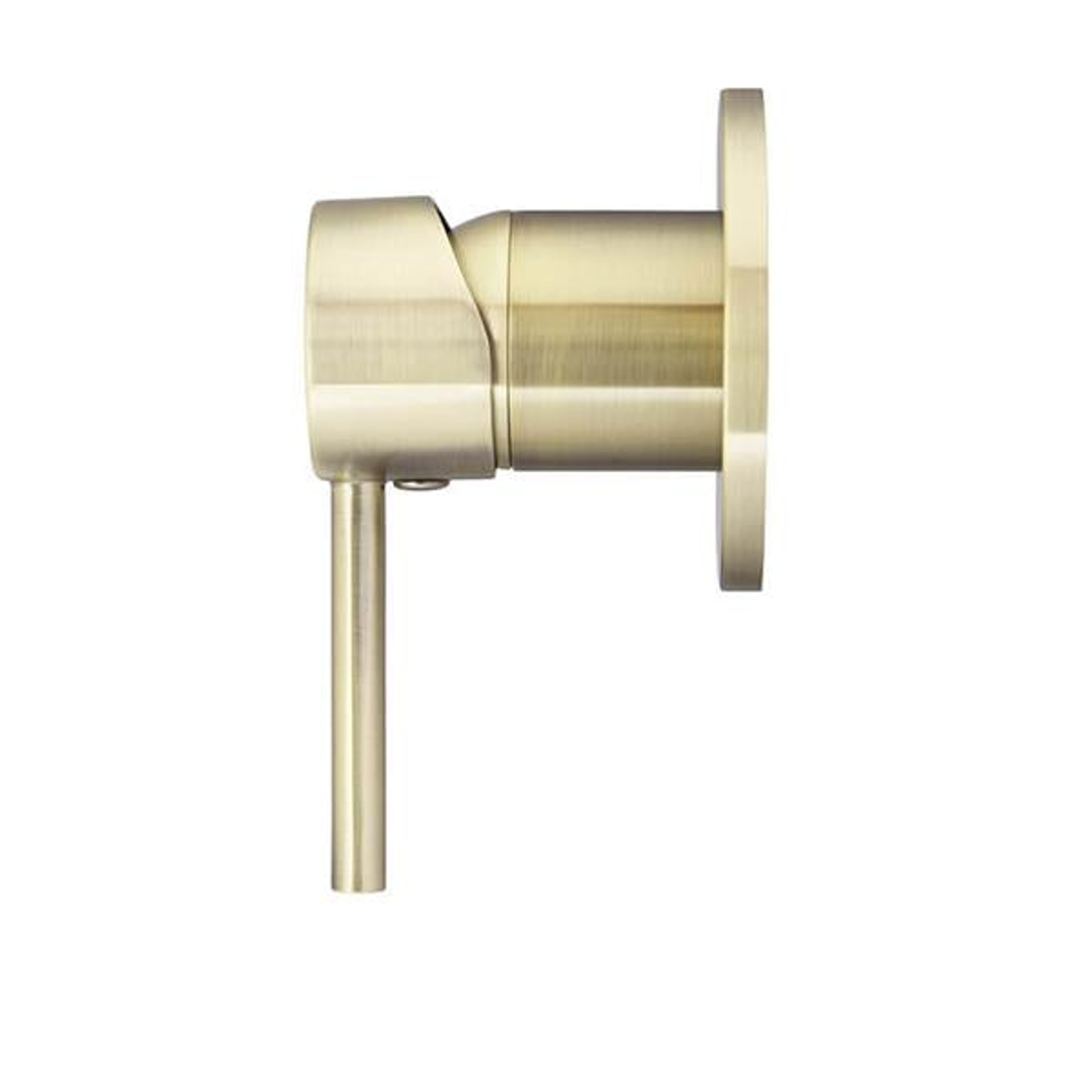 Meir Round Tiger Bronze Wall Mixer