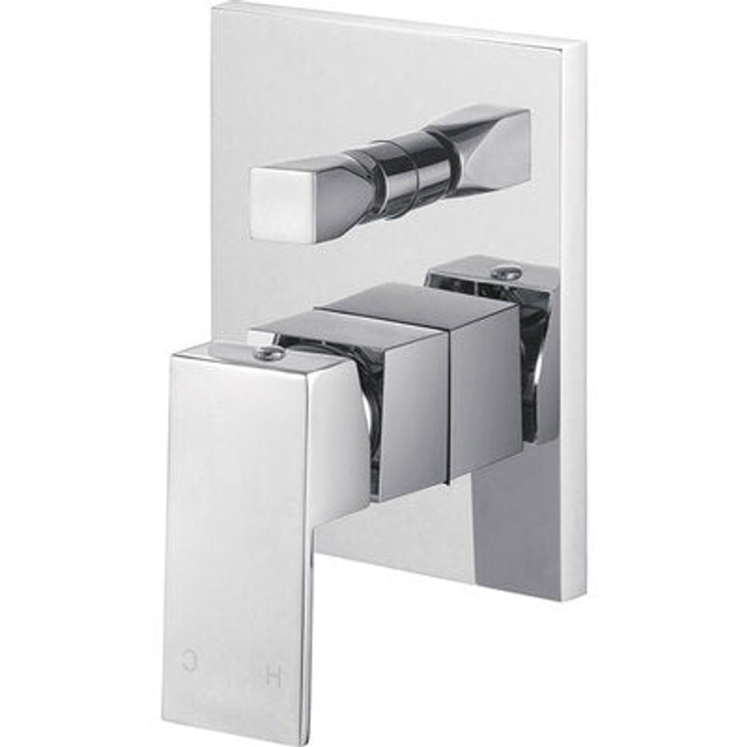 Jet Square Wall Mixer Diverter(Fienza P#:217102N)