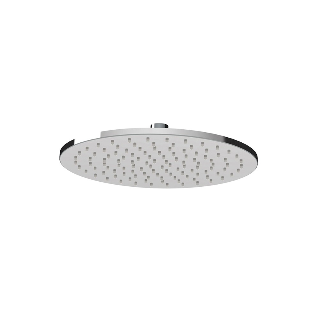Streamline Arcisan Round Brass Shower Head 250mm Matte Black