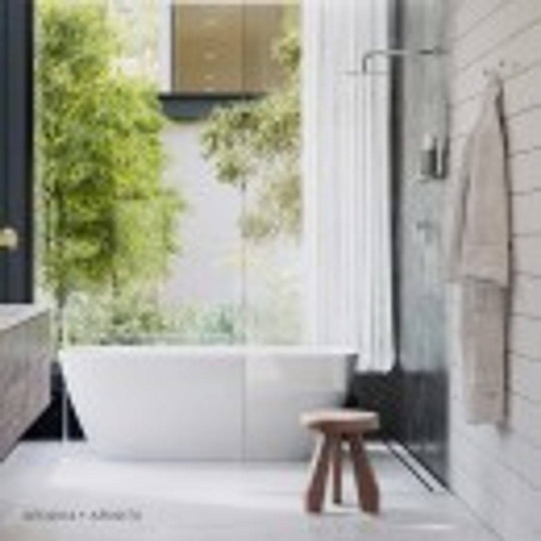 Streamline Arcisan 200 X 200 Shower Head Brushed Nickel