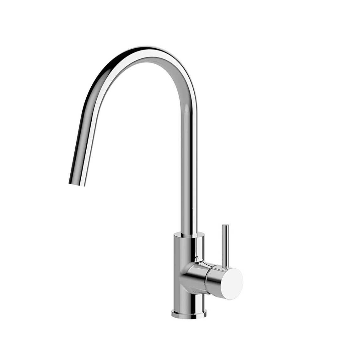 Streamline Axus Pin Sink Mixer Pull Down Spout Chrome