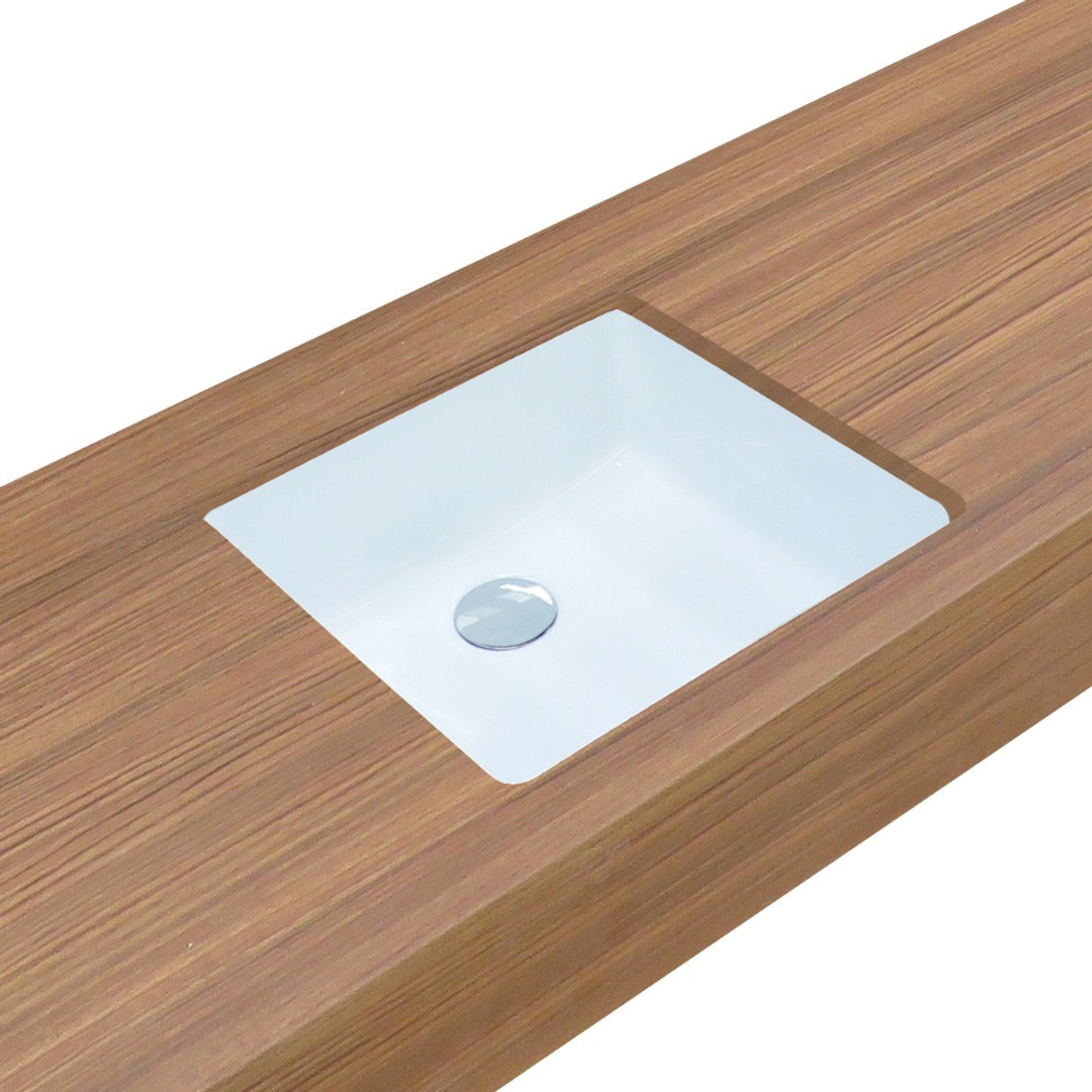Eneo 40.5X40.5 Square Under Counter Basin With Overflow