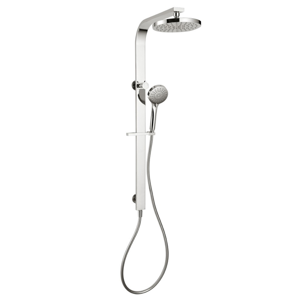 Streamline Axus Shower Column W.Slide Rail And H/Shwr Top Diverter Matte Black