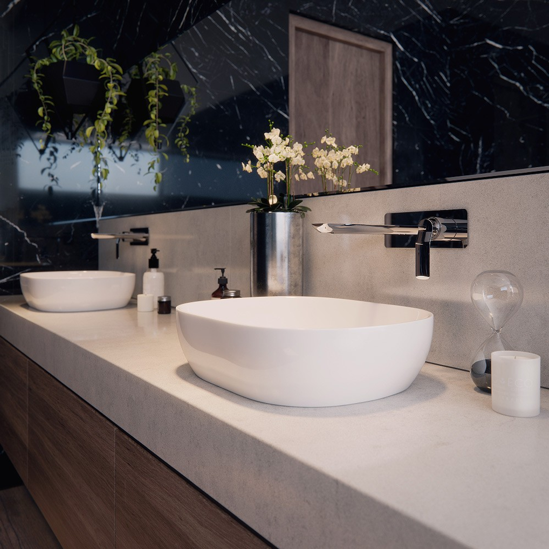 Streamline Arcisan Synergii Above Counter Basin - 375mm X 375mm