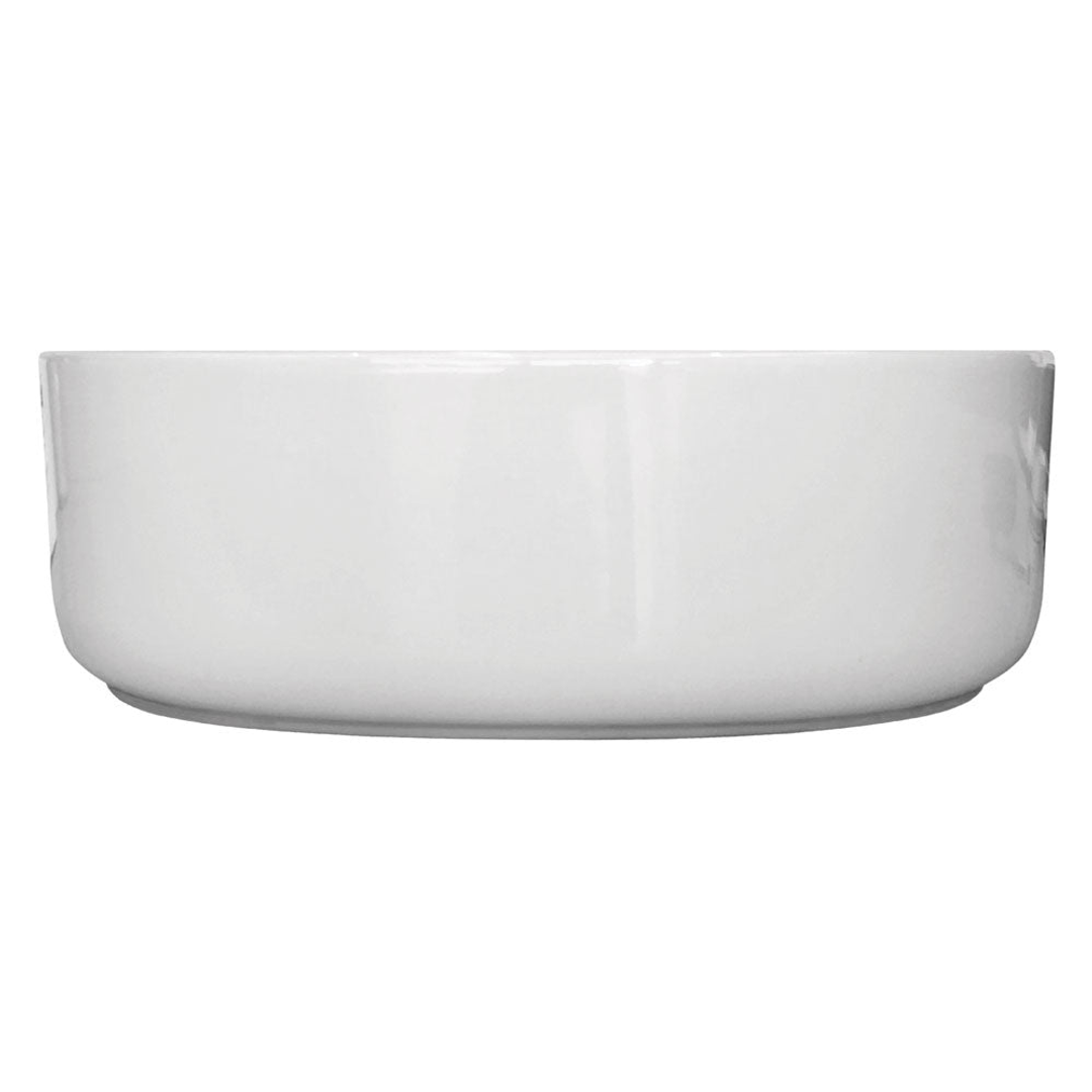 Fienza Reba Basin Above Counter 360 X 360 X 120mm - White Gloss