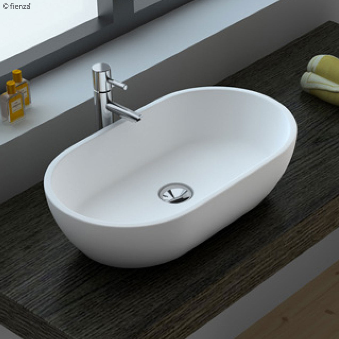 Fienza Nero Solid Surface Basin