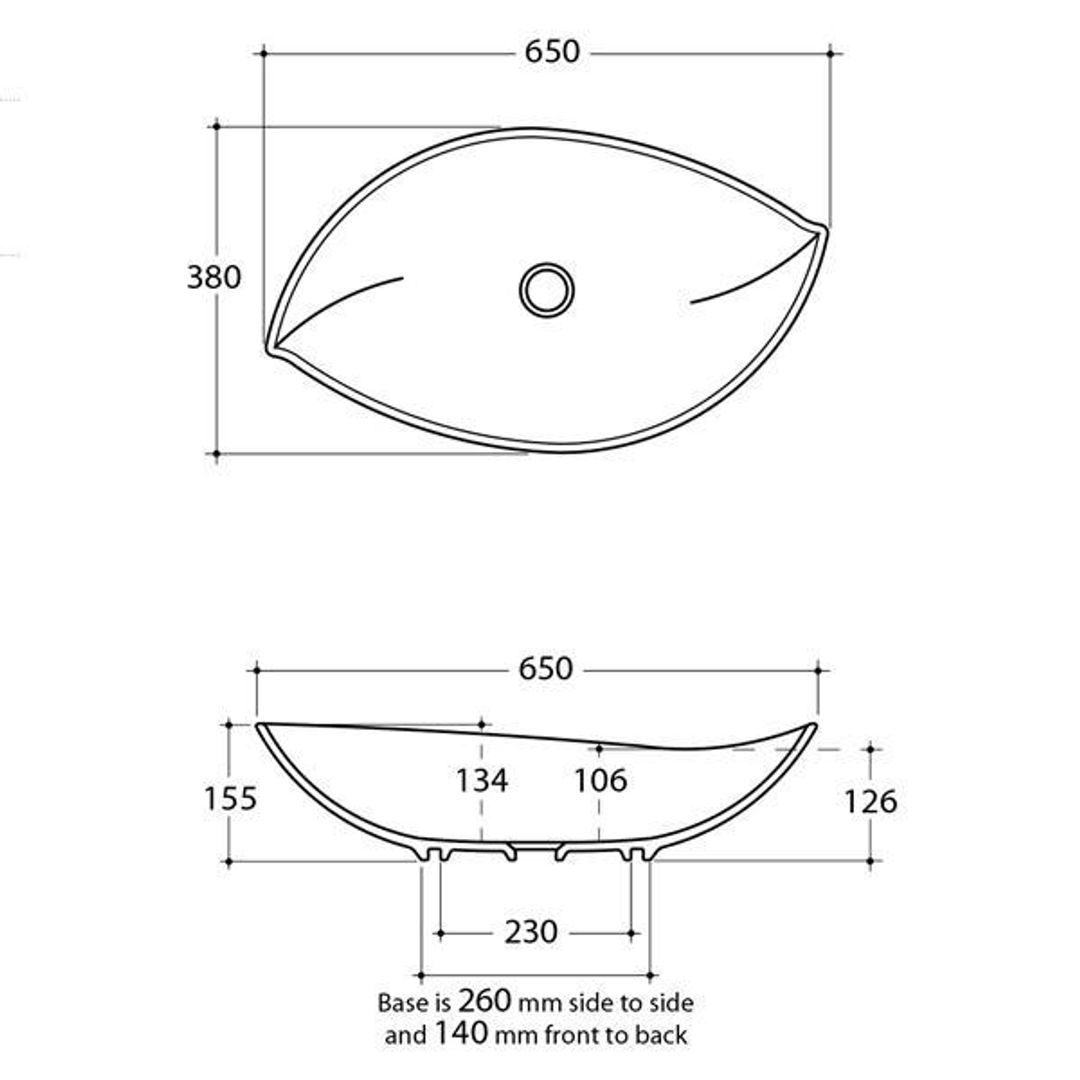 Studio Bagno Piroga Above Counter Basin